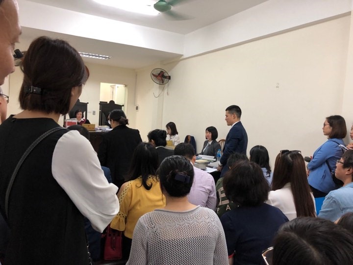 Phiên tòa xét xử vụ tranh chấp