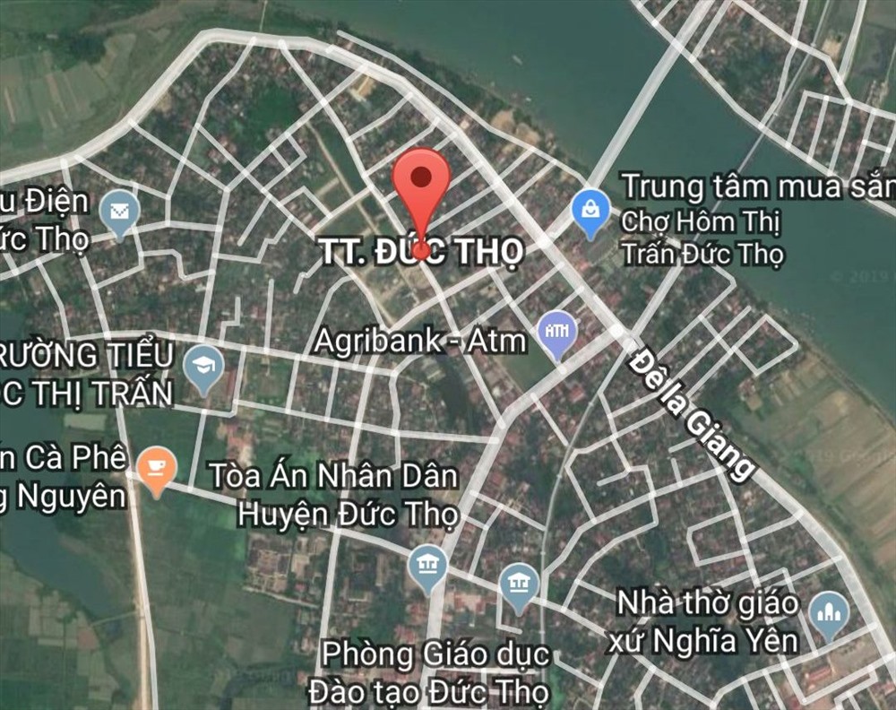 Huyện Đức Thọ nơi xẩy ra sự việc - Ảnh: Google
