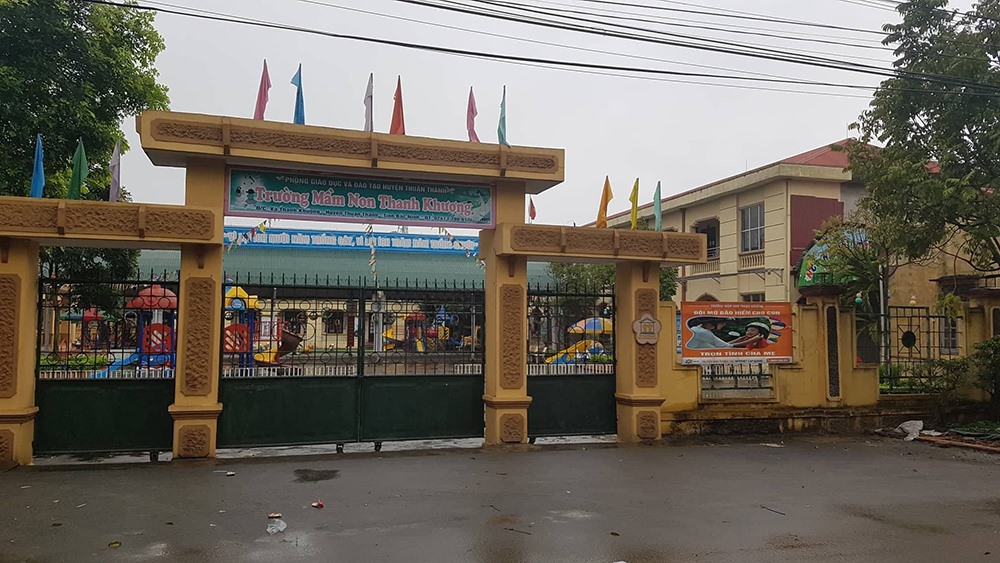 Trường mầm non Thanh Khương.