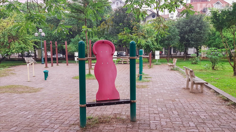 Hiện trạng khu vực nghiên cứu là đất cây xanh công viên và sân tập thể dục thể thao cộng đồng. Ô đất này nằm trong ô quy hoạch ký hiện K6-3/CXĐT1, có chức năng sử dụng là đất cây xanh đô thị.