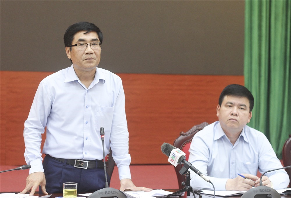 Phó Chủ tịch UBND huyện Mê Linh - Bùi Xuân Quang. Ảnh: Trần Vương