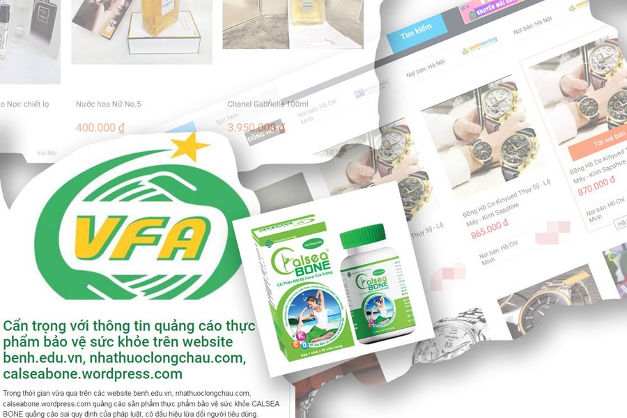 Cục An toàn thực phẩm (Bộ Y tế) đưa ra lời cảnh báo về thực phẩm chức năng Calsea Bone quảng cáo sai quy định, có dấu hiệu lừa dối người tiêu dùng. Ảnh: HN