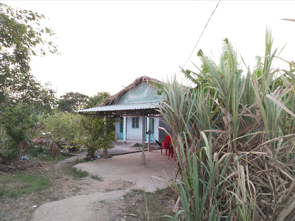 Ngôi nhà nơi xảy ra án mạng.