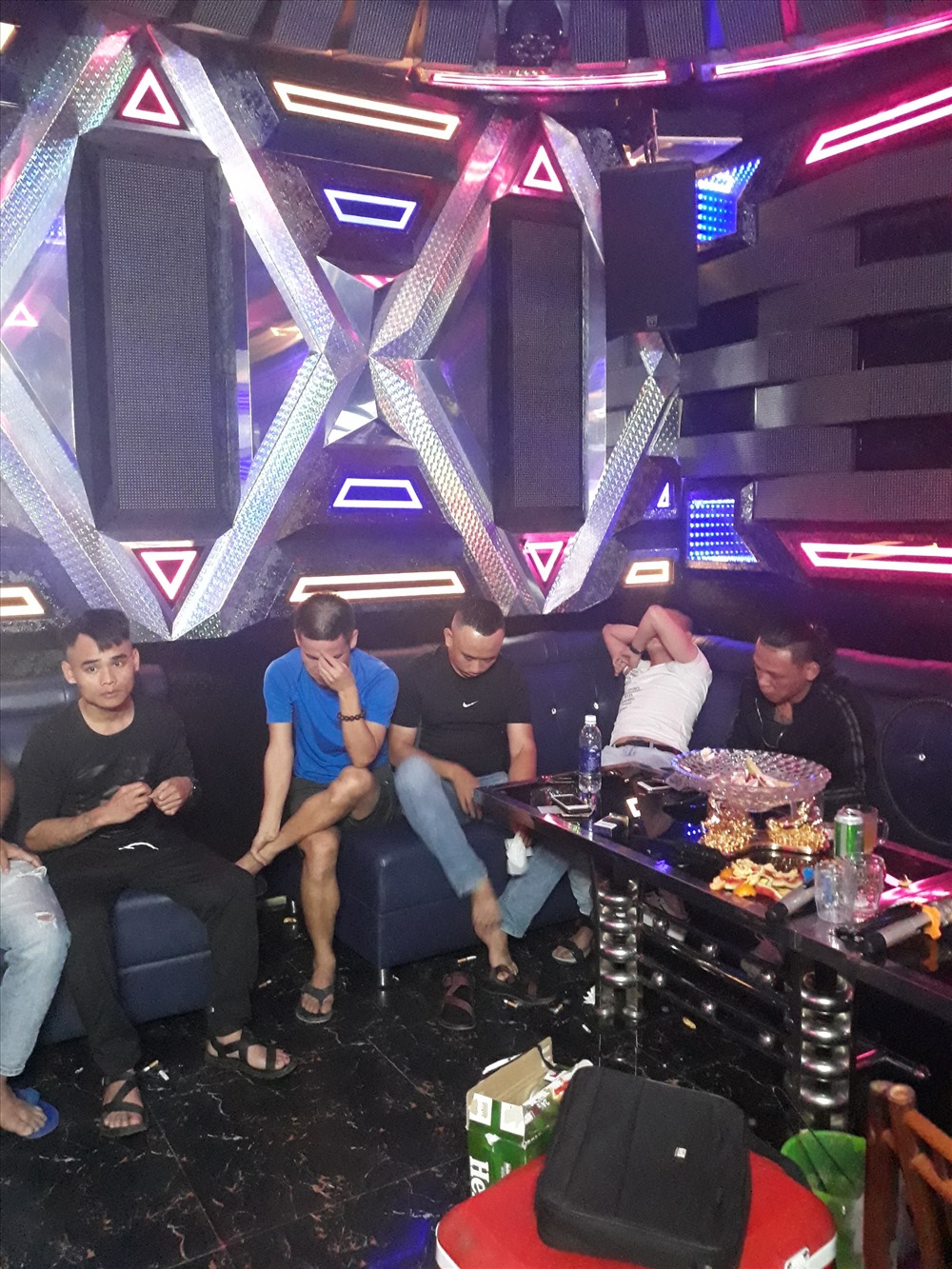 Các đối tượng tại Tây Nguyên sử dụng ma túy chủ ở các quán Bar, nhà nghỉ, karaoke... Ảnh Đ.V