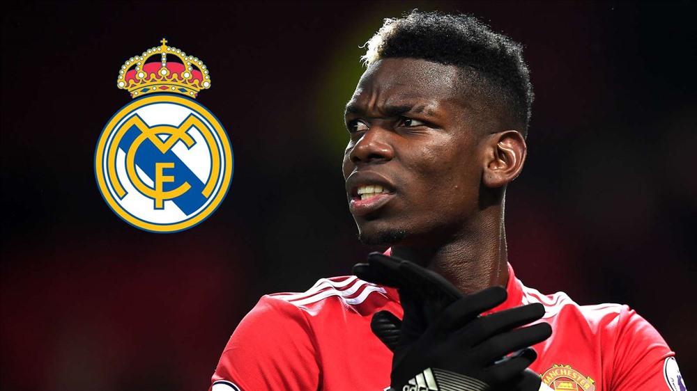 Paul Pogba mong muốn làm việc cùng Zidane trong màu áo Real trong tương lai. Ảnh: Getty/Goal.