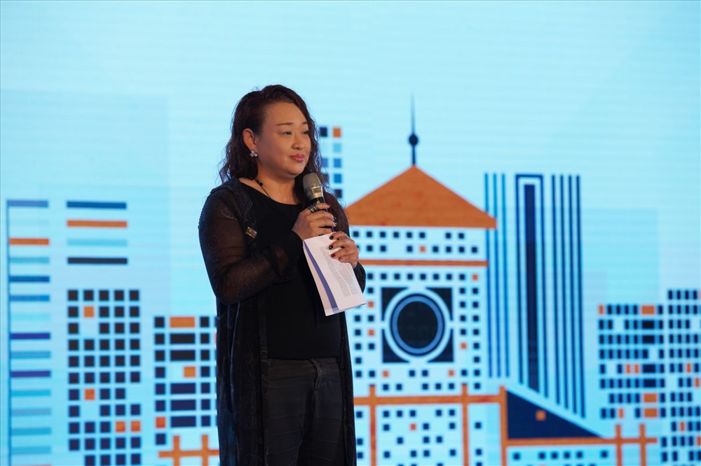 Bà Pamela Phua - Tổng giám đốc AkzoNobel Việt Nam.