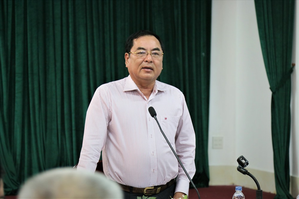 phát biểu tại buổi Họp báo. Ảnh: B.T