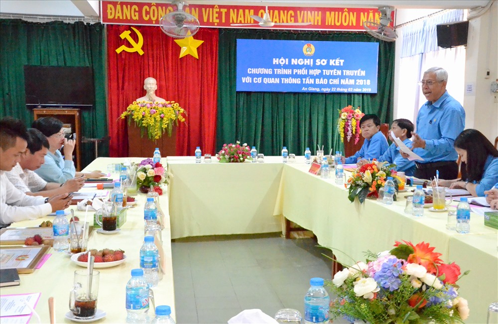 Quang cảnh buổi hội nghị. Ảnh: LĐ