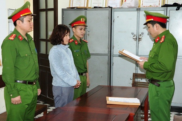 Đối tượng Hiền bị khởi tố nhưng áp dụng cấm đi khỏi nơi cư trú