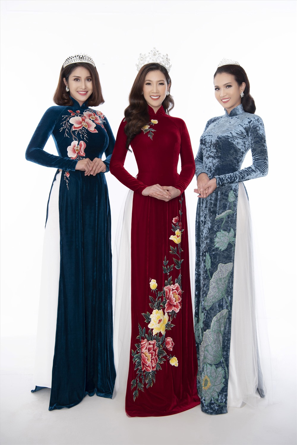 Top 3 Hoa khôi Áo dài 2018 hội ngộ.