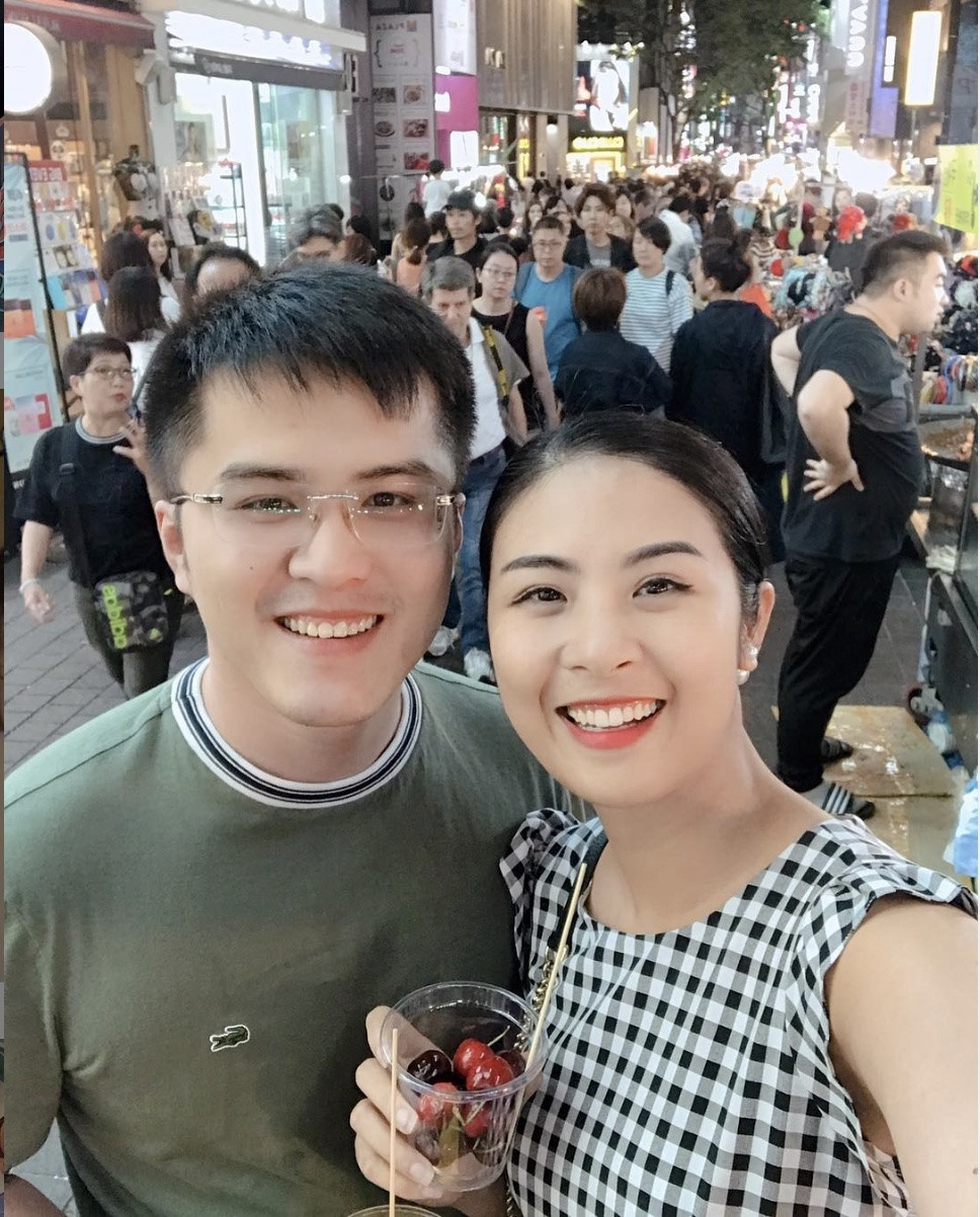 Hình ảnh “Anh bạn lâu năm” Ngọc Hân chia sẻ trên trang cá nhân. Nguồn FBNV.