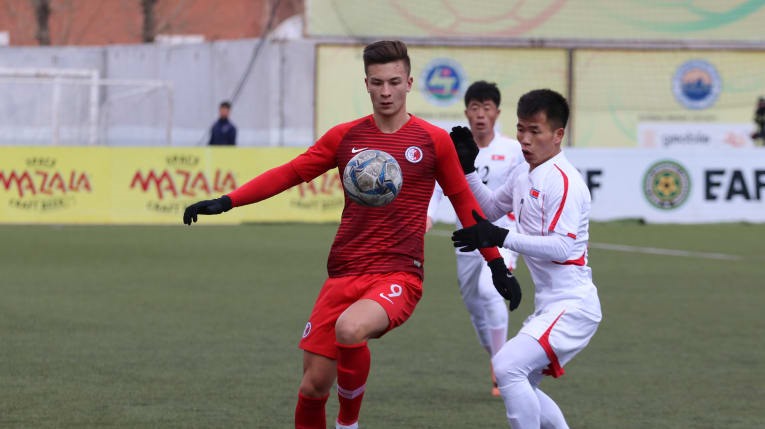 U23 Hong Kong dù đứng nhỉ bảng G nhưng chỉ có thành tích 1 điểm cùng hiệu số -2 do không tính kết quả với đội xếp cuối bảng này là Mongolia. Ảnh: AFC