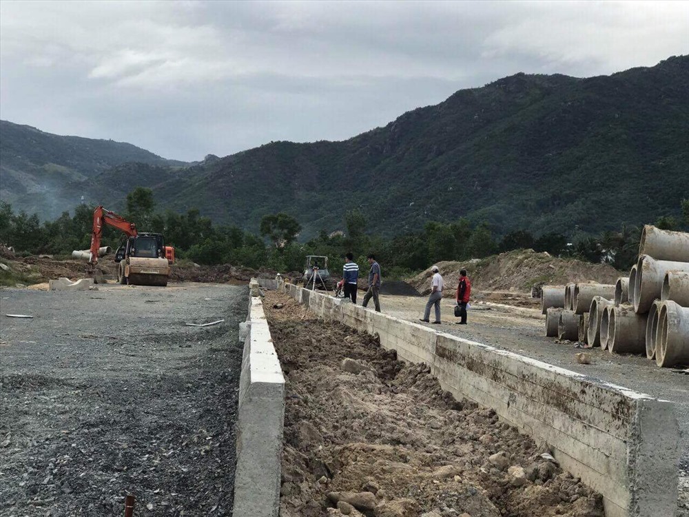 Một góc dự án Trung tâm thương mại - Nhà ở liên kế Phước Lợi. Ảnh: V.Q