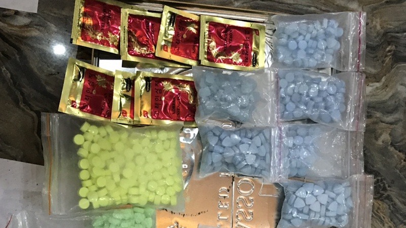 Số ma túy bị lực lượng công an thu giữ