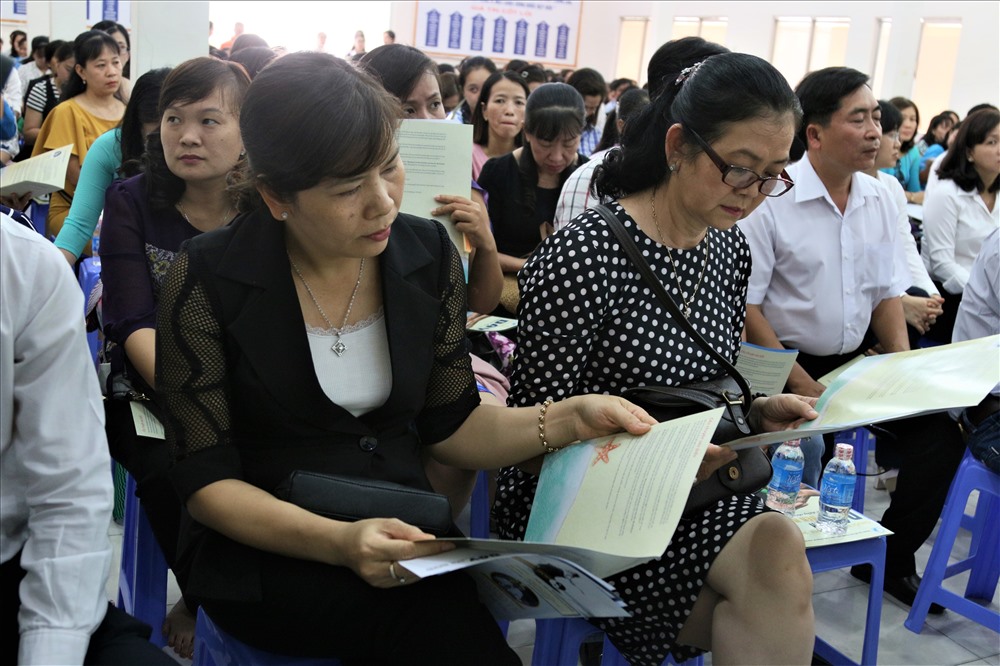 Rất đông các chị em đã đến tham dự buổi Hội thảo. Ảnh: Bảo Trung