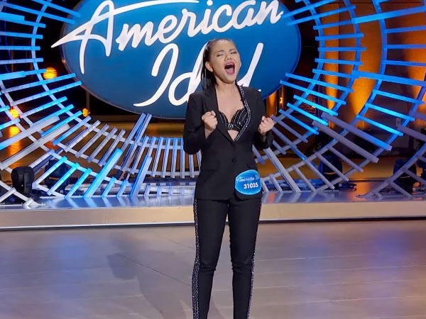 Minh Như thể hiện giọng hát nội lực tại American Idol. Ảnh: American Idol.