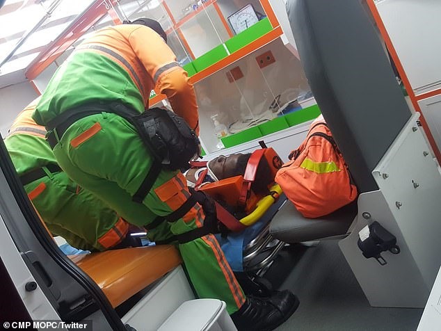 Nhiều người bị thương đã được đưa đến bệnh viện.