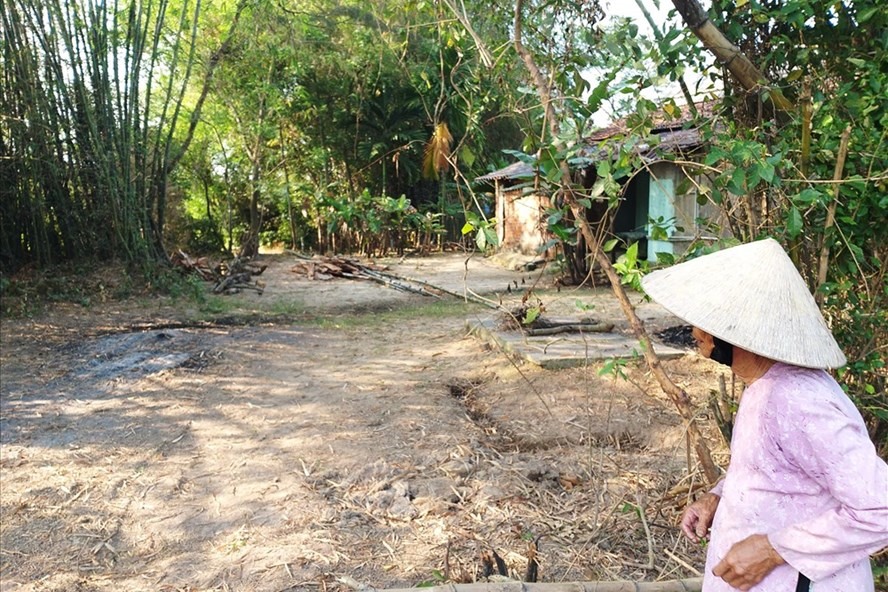 Bà N. - một nông dân Hoà Tiến chính hiệu nay cũng đã “mạnh miệng” hô giá miếng đất gần 900 triệu.