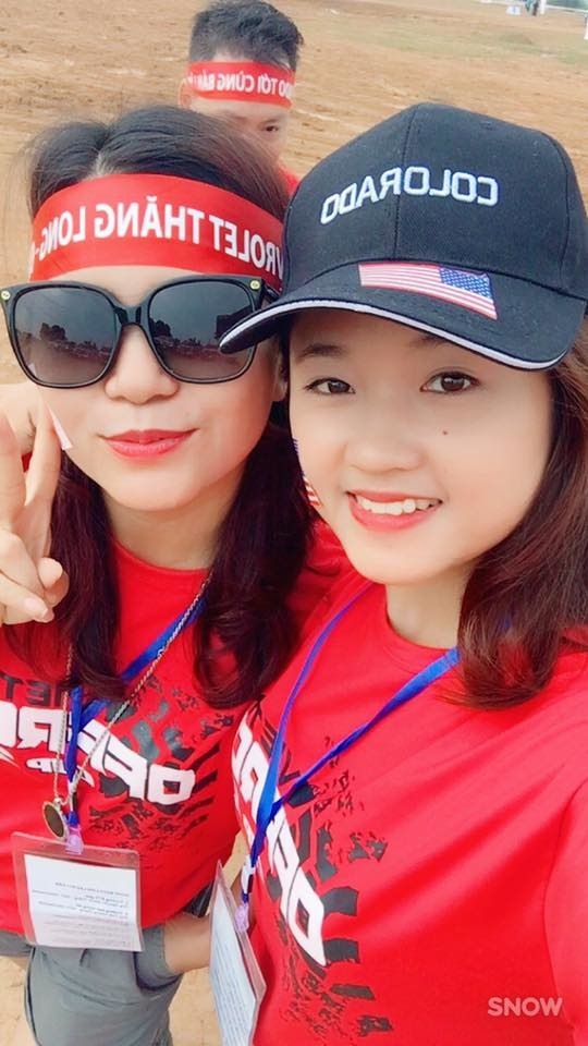 Thủy là sự hỗ trợ đắc lực của Trâm trong những giải đua xe địa hình những năm gần đây.