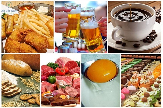 Những loại thực phẩm người bệnh viêm cột sống dính khớp cần tránh xa