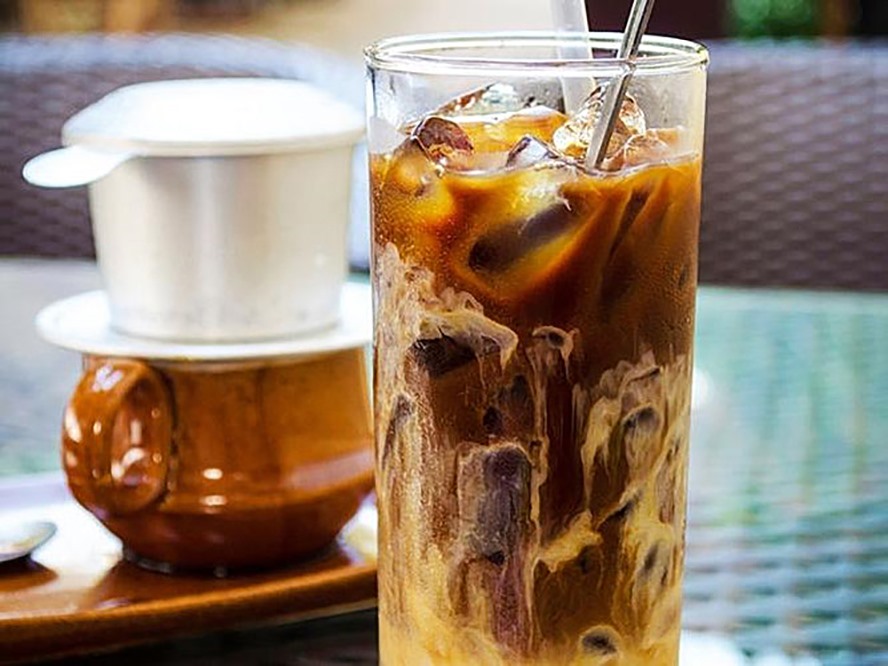 Món càphê sữa đá Việt Nam đã rất nổi tiếng.
