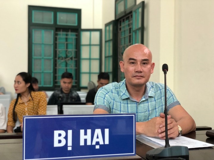 Bị hại Nguyễn Văn Thiện.