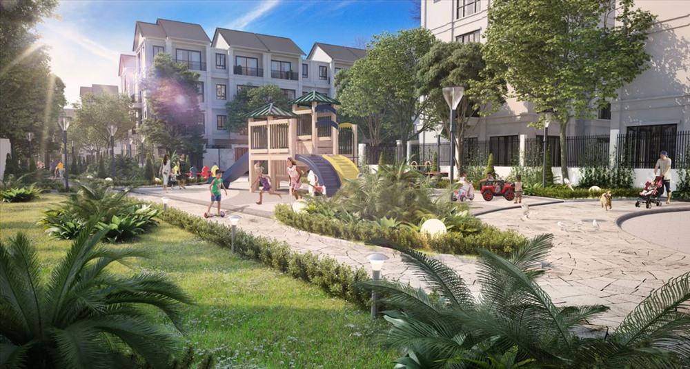 Chuẩn mực sống mới tại Dahlia Homes. Ảnh:NSM