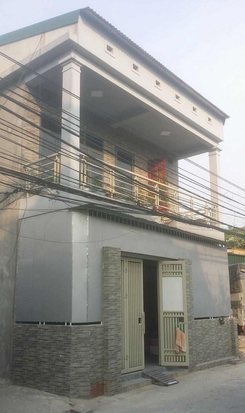 Ngôi nhà mà bé Băng T. sống cùng bố và ông bà nội
