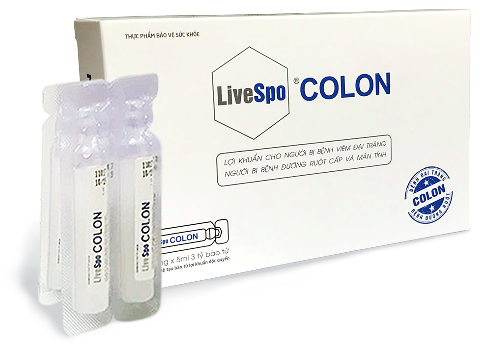 Colon là dòng sản phẩm bổ sung bào tử lợi khuẩn dành riêng cho bệnh nhân viêm đại tràng