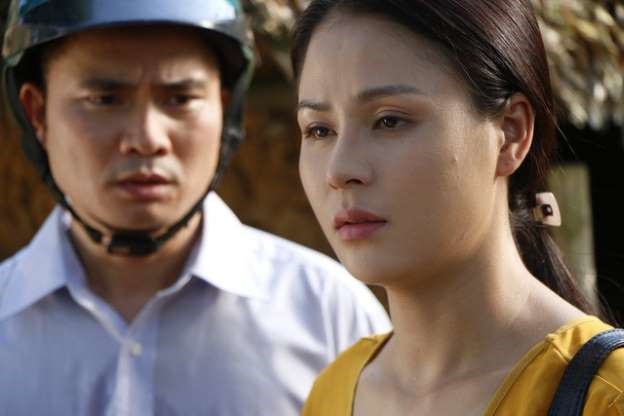 Trong phim Cúc là cô chị hiền lành, giản dị.