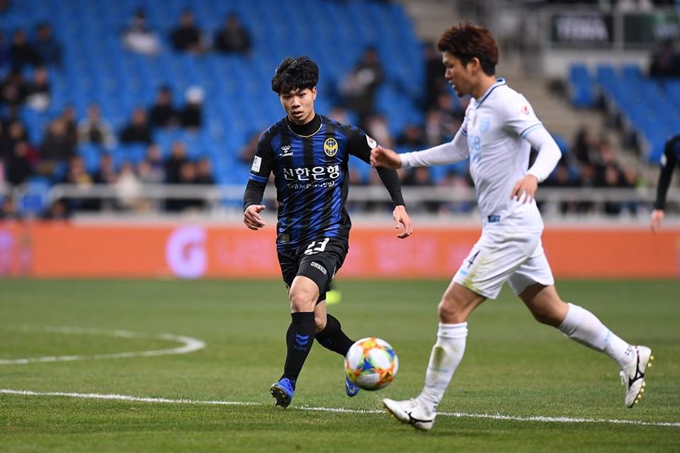 Gần như mất tích, Công Phượng không thể ghi cho Incheon dù chỉ 1 bàn (Ảnh: Incheon United)