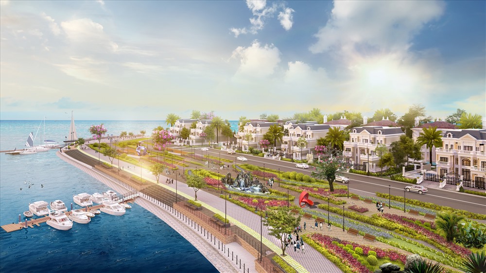 Dự án King Bay với 3 mặt tiền sông, là nơi hội tụ vượng khí và tài lộc của gia chủ