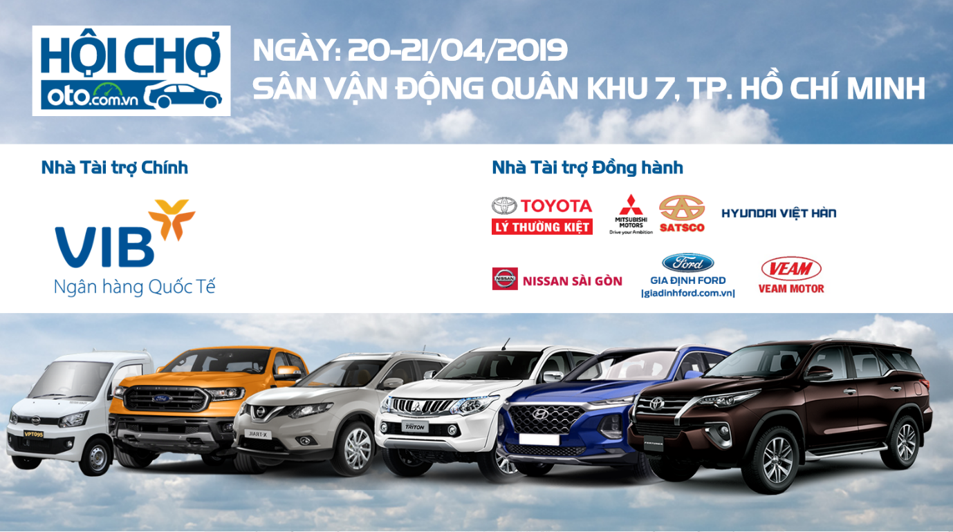 Sở hữu xe ô tô ngay tại Hội chợ Oto.com.vn