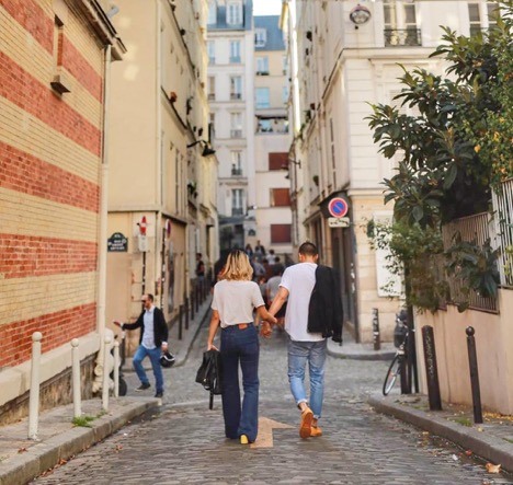 Một góc phố của Paris.