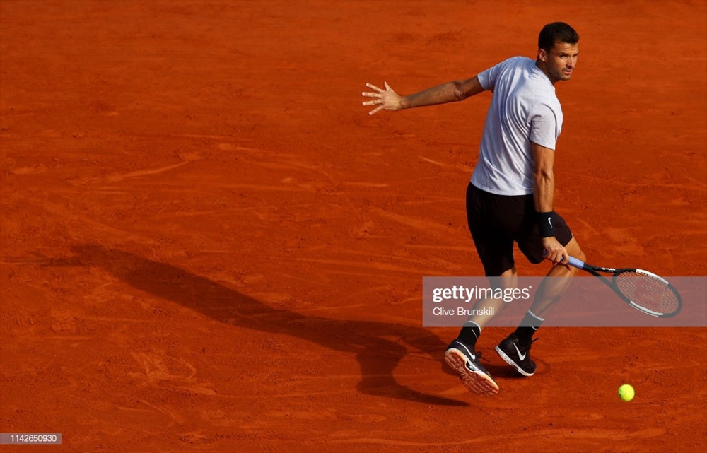 Dimitrov tiến vào vòng 3 để đối đầu với Nadal. Ảnh: Getty.
