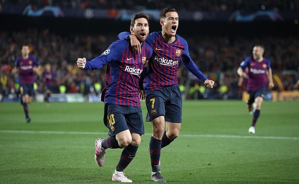 Barca sẽ gặp Tottenham.