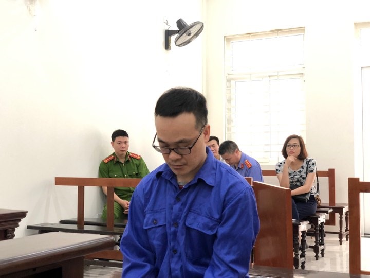 Bị cáo Thân Thái Phong.