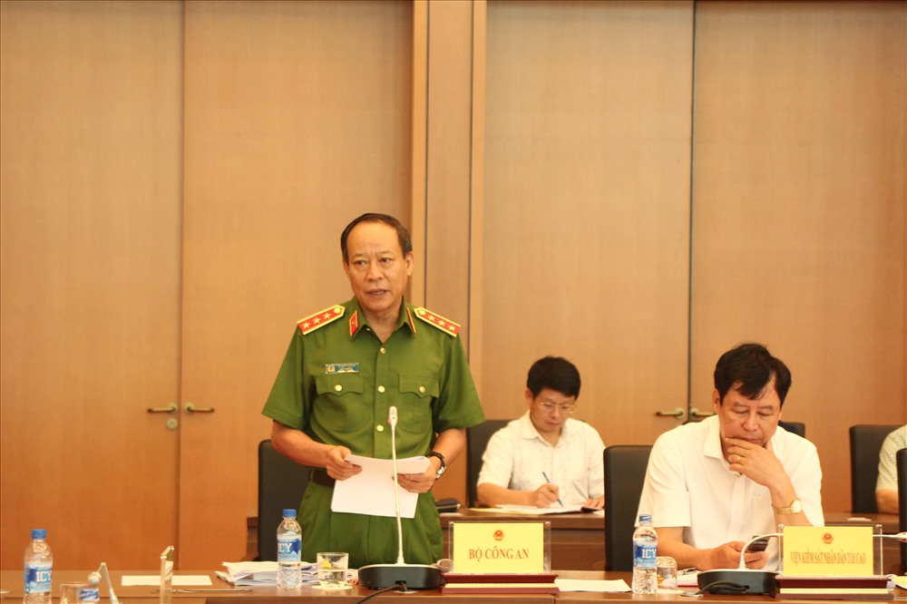 Thượng tướng Lê Quý Vương - Thứ trưởng Bộ Công an. Ảnh Trần Vương