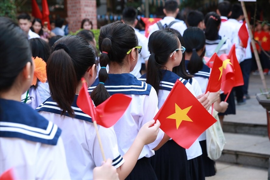 Nhiều trường ngoài công lập đã thông báo tuyển sinh xong cho năm học mới. Ảnh: Hải Nguyễn