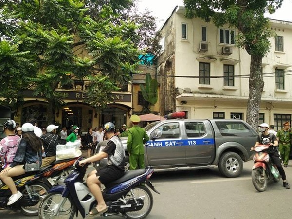 Hiện trường sự việc trưa 31.3.