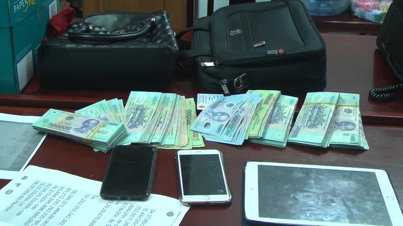Tang vật của vụ án.