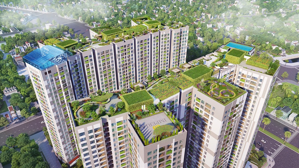 Khách hàng mua căn hộ tại Imperia Sky Garden chỉ cần thanh toán 10% giá trị là được ký hợp đồng mua bán. Ảnh: MIK
