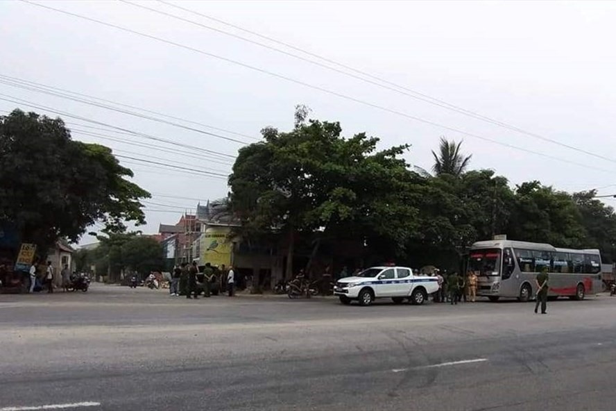 Hiện trường vụ xô xát
