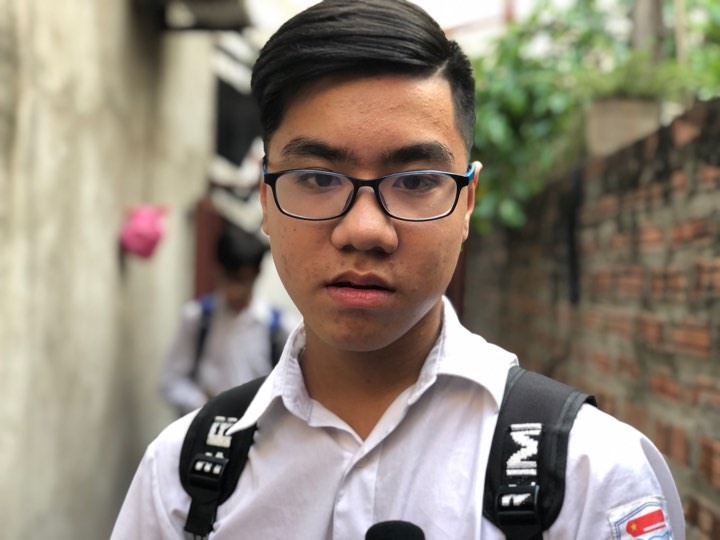 Em Tuấn Anh rất buồn khi biết tin mẹ của Đ.A bị tai nạn.