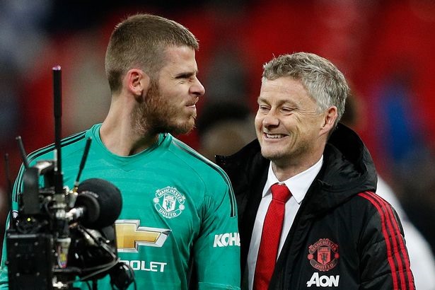 HLV Ole Solskjaer bênh vực học trò cưng De Gea. Ảnh Breakingnews