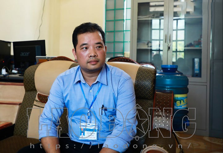 Ông Trần Nhật Hải - Hiệu trưởng trường THCS Thượng Hà 2.