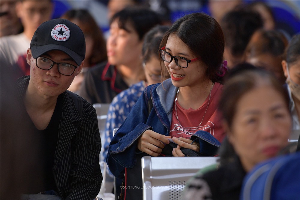 Rất nhiều hành khách tỏ ra khá dễ thở trong dịp lễ năm nay tại bến xe.