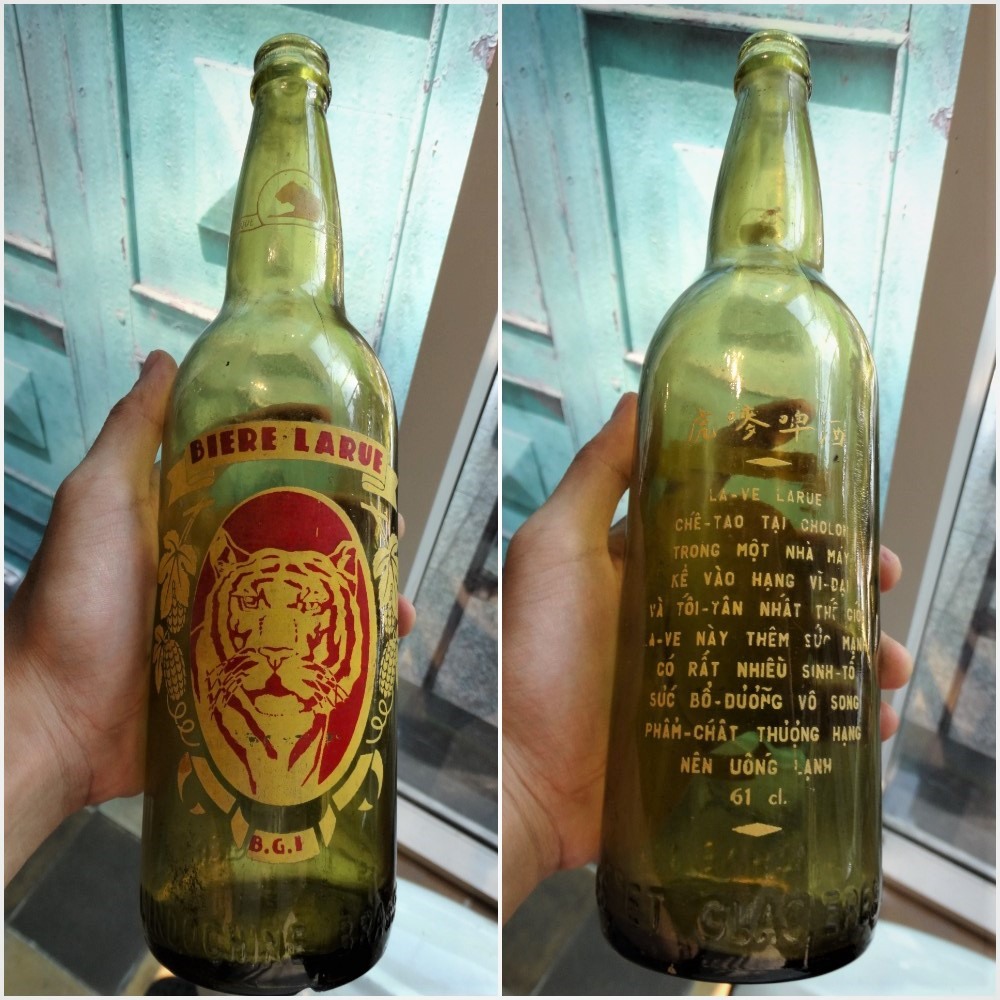 Bia Con Cọp (Bia Larue), bia 333, nước ngọt Con cọp ( sau này là xá xị Cương Dương), Pepsi, Fanta,...