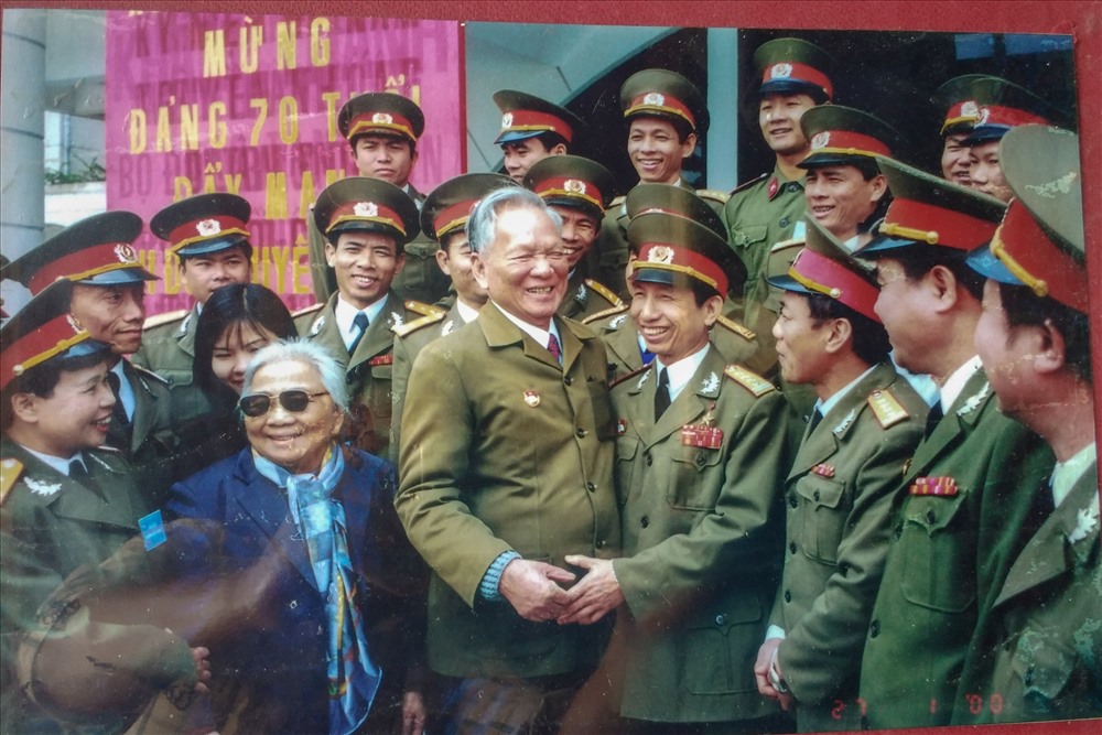 Ảnh tư liệu về Đại tướng Lê Đức Anh.