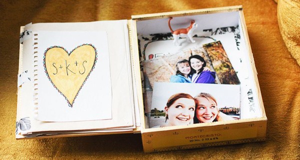 Chiếc hộp cất giữ thời gian. Ảnh: artclick
